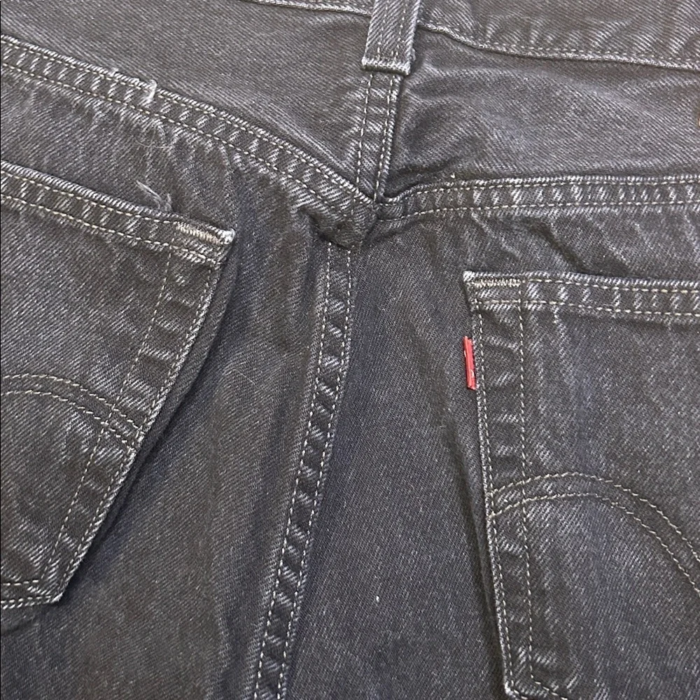 Levi's 501 Men's Dark Black Straight Jeans